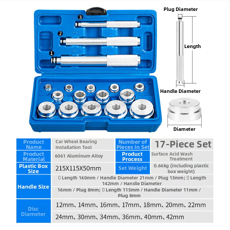 Nástroj na montáž kolového ložiska Musen tang pre opravy automobilov