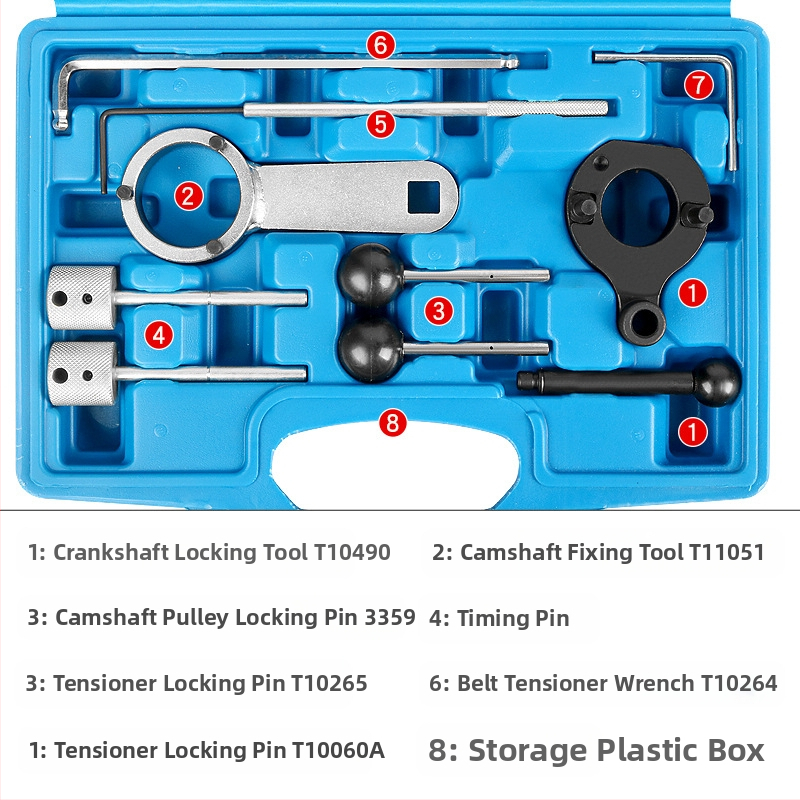 Musen tang časovací nástroj pre dieselový motor VW Tiguan, Audi, Škoda 1.6/1.9/2.0 TDI, VAG T10490