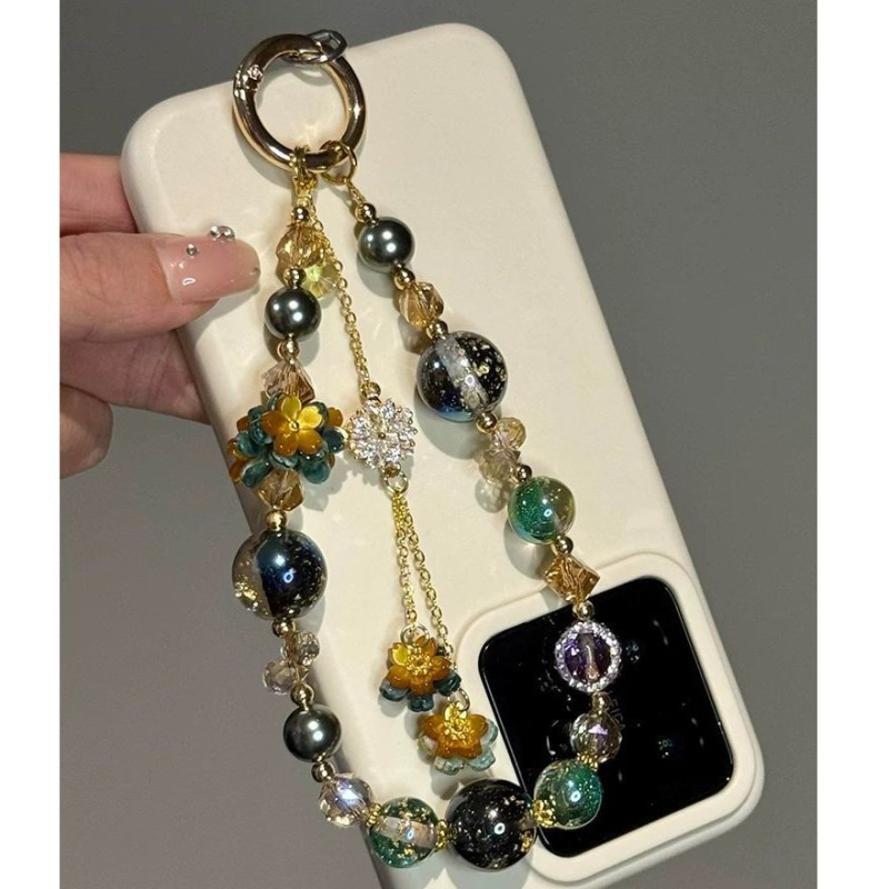 Telefono pakabukas moterims, retro Honkongo stilius, nišinis dizainas (vasara 2025)