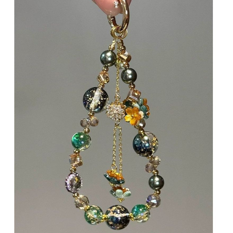 Telefono pakabukas moterims, retro Honkongo stilius, nišinis dizainas (vasara 2025)