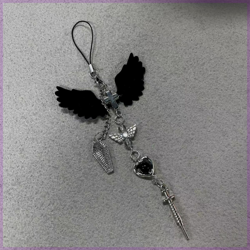 Унисекс каишка за телефон от сплав, ръчна изработка, високеластична памучна връв, пластмасова катарама