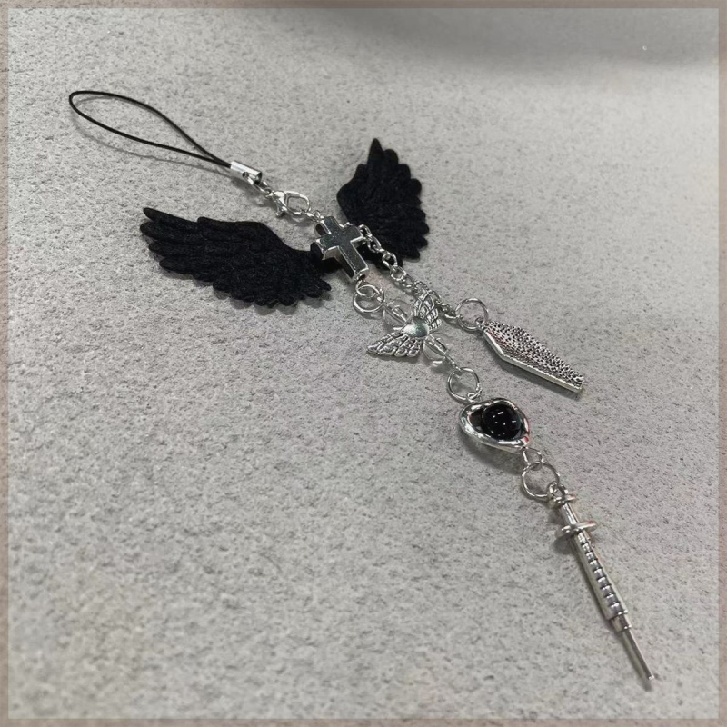 Унисекс каишка за телефон от сплав, ръчна изработка, високеластична памучна връв, пластмасова катарама