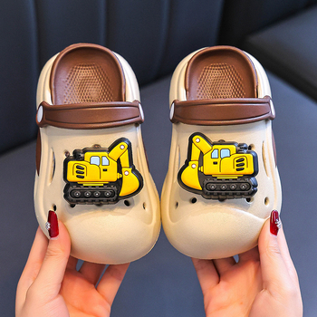 Bērnu EVA Crocs stila sandales, universāls, 2–9 gadi, ikdienas atpūtas apavi, vasara 2025