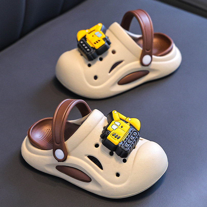 Bērnu EVA Crocs stila sandales, universāls, 2–9 gadi, ikdienas atpūtas apavi, vasara 2025