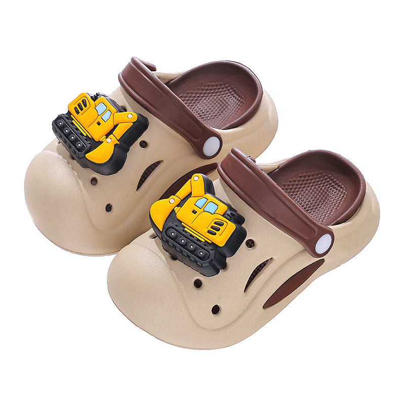 Bērnu EVA Crocs stila sandales, universāls, 2–9 gadi, ikdienas atpūtas apavi, vasara 2025