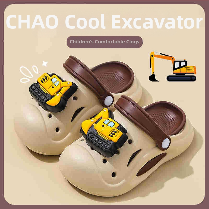 Bērnu EVA Crocs stila sandales, universāls, 2–9 gadi, ikdienas atpūtas apavi, vasara 2025