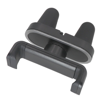 Autó ventilációs telefon-tartó 360°-os forgással, snap-on rögzítés, Vent sorozat, univerzális telefonokhoz
