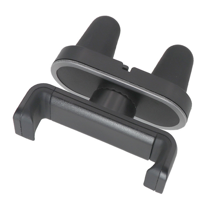 Autó ventilációs telefon-tartó 360°-os forgással, snap-on rögzítés, Vent sorozat, univerzális telefonokhoz