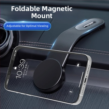 Autóba szánt mágneses telefon-tartó a műszerfalon – univerzális, mágneses rögzítés, áramellátás nélküli