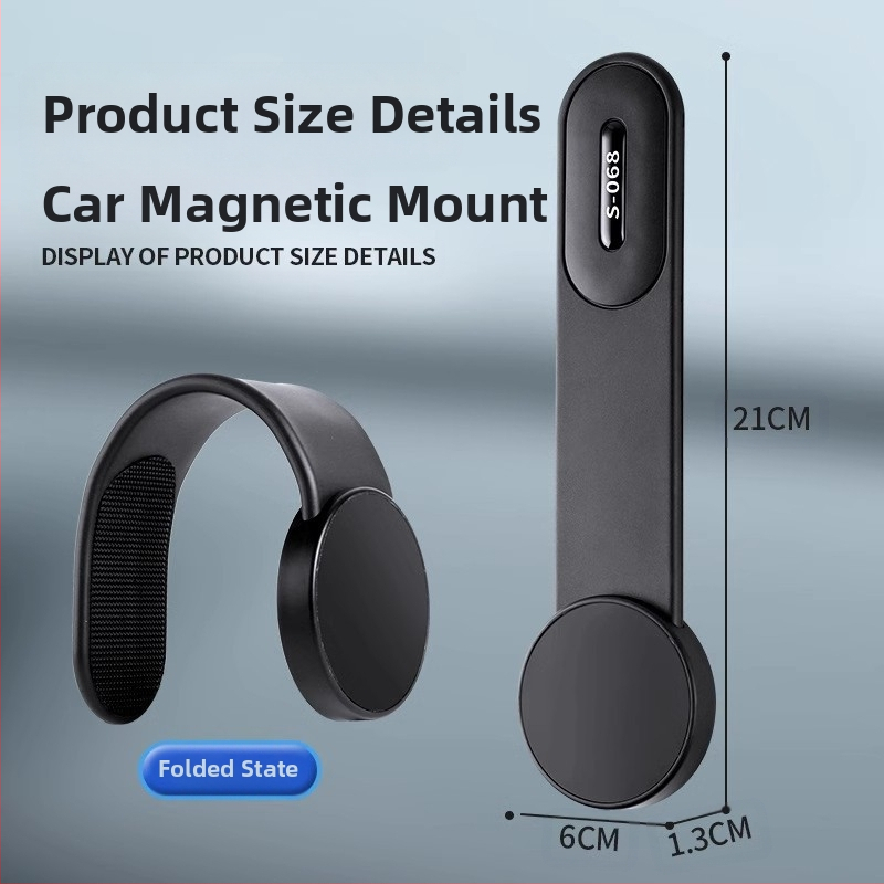 Магнитен държач за телефон за автомобил на таблото – универсален, магнитно закрепване, без захранване
