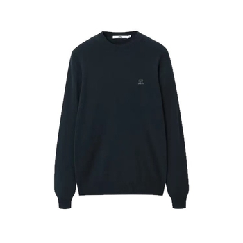 Пуловер от 100% вълна, кръгло деколте, дълги ръкави, прав силует, зимен стил