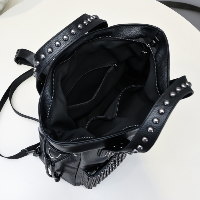 PU ženska torba, gradski stil, vertikalni kvadratni dizajn, zatvaranje šnira, unutarnji džepovi sa zipom i džep za telefon, dvostruke ručke