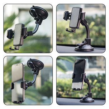 Shunwei Držiak na telefón do auta s sacou na čelné sklo – Univerzálny