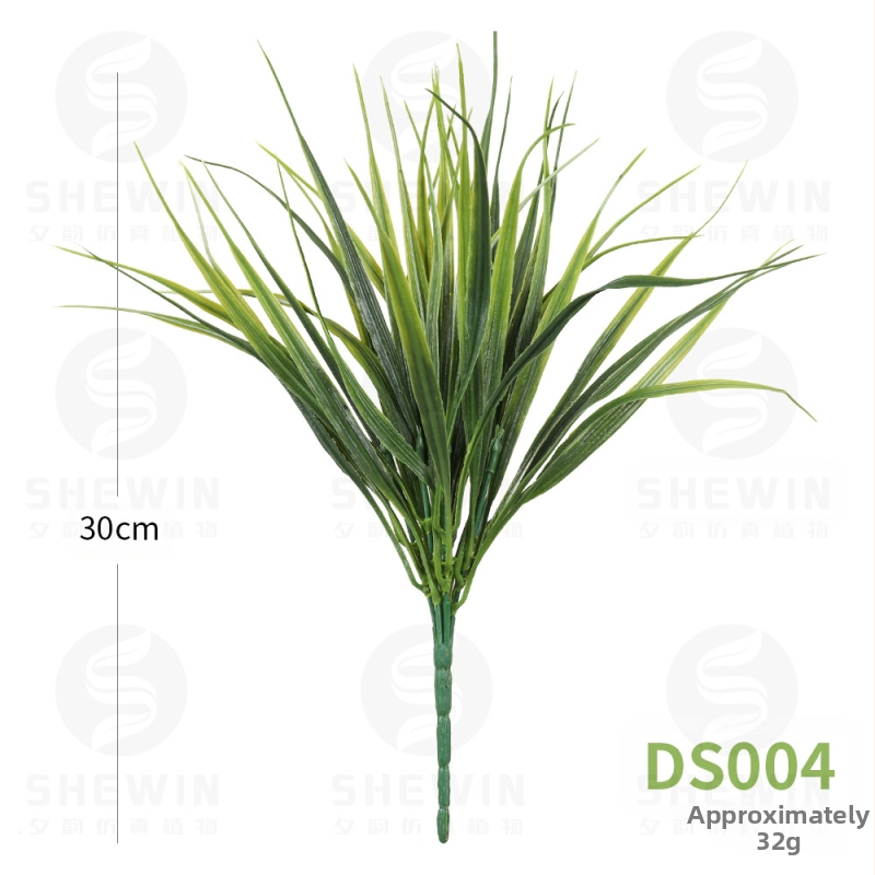 Umelá zeleň kytica pre landscaping — Evening rhyme, plast, vstrekované lisovanie, Bluegrass odroda, rekvizity na fotenie a domovú výzdobu