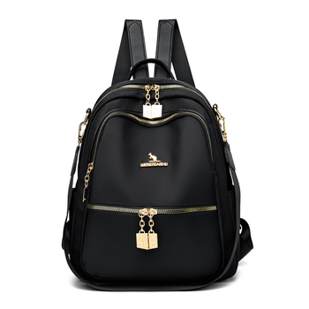 Ruksak PU, gradski minimalistički stil — proljeće 2025 (Materijal: PU; Otvaranje: zatvarač; Unutarnja organizacija: pretinac s zatvaračem + pretinac za telefon; Podstava: poliester)