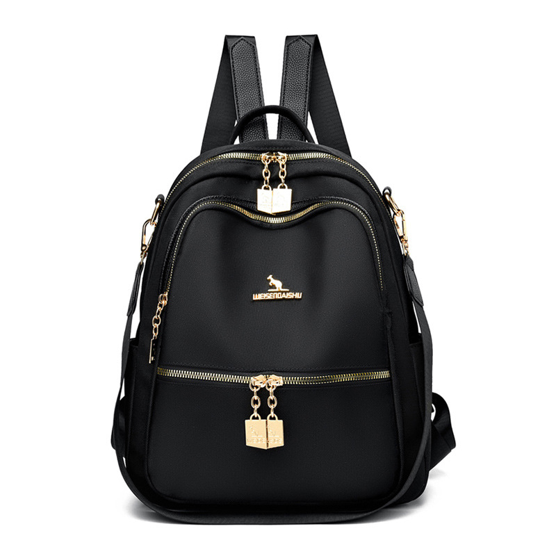 Ruksak PU, gradski minimalistički stil — proljeće 2025 (Materijal: PU; Otvaranje: zatvarač; Unutarnja organizacija: pretinac s zatvaračem + pretinac za telefon; Podstava: poliester)