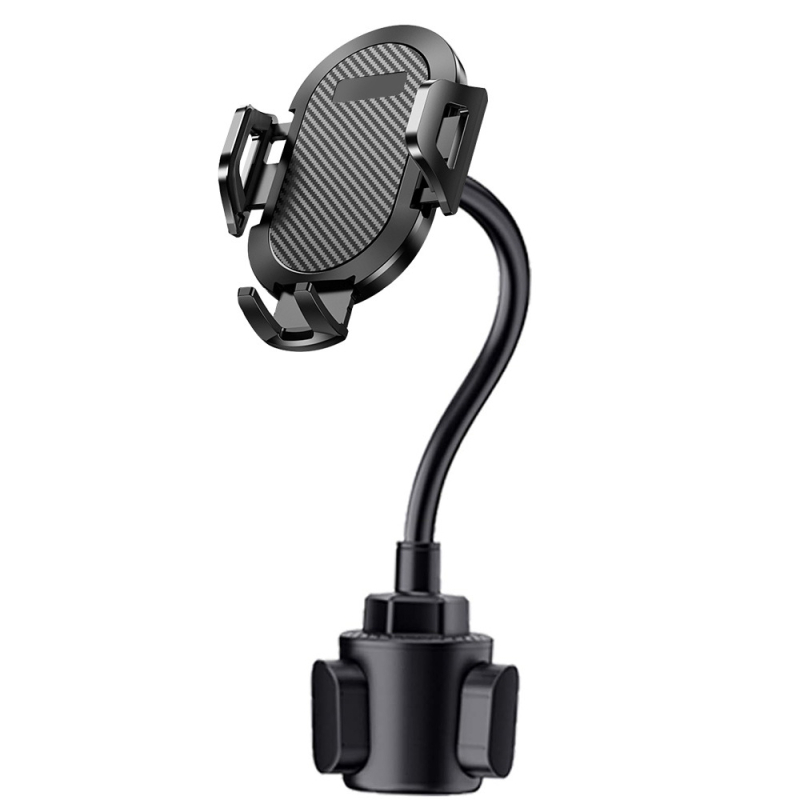 Автомобилен държач за чаша с гъвкав дизайн, универсална основа за държач на телефон и навигация, монтаж чрез щракване, персонализируем