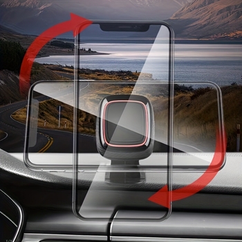 Magnetski držač za telefon u automobilu – univerzalni, za montažu na ventilacijsku rešetku ili ploču, plast