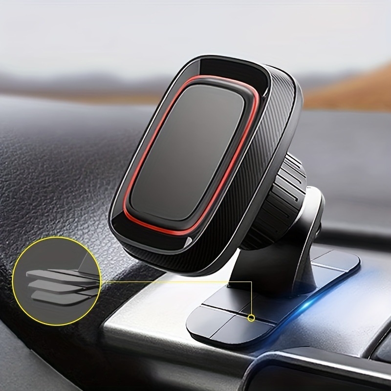 Magnetski držač za telefon u automobilu – univerzalni, za montažu na ventilacijsku rešetku ili ploču, plast