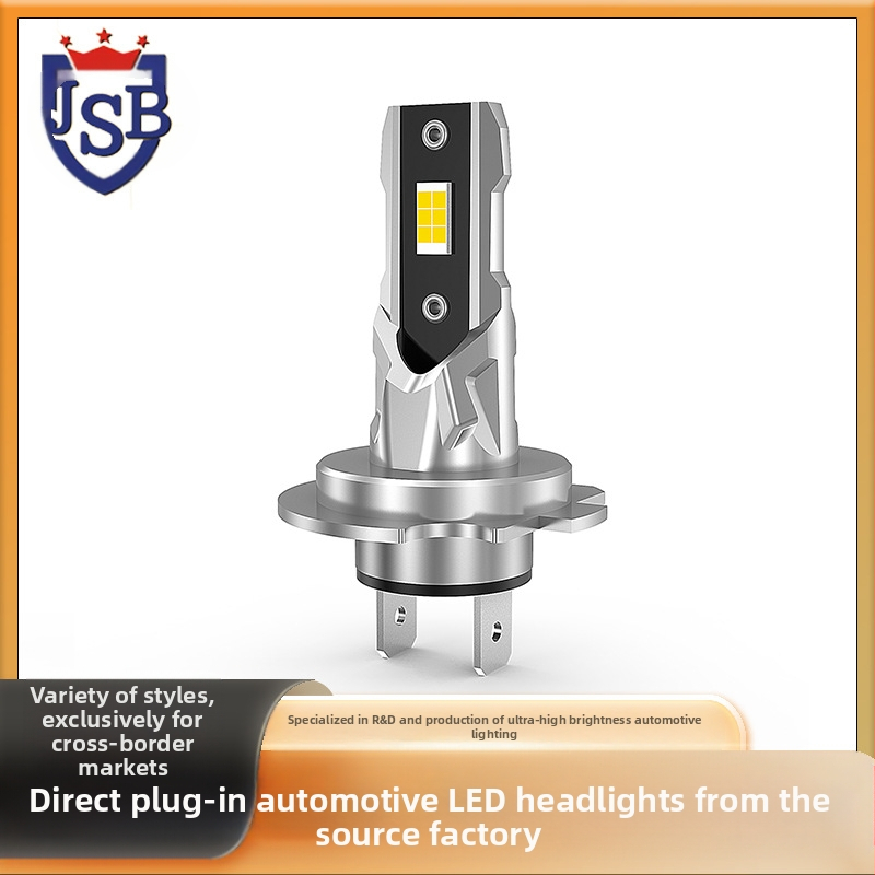 Far LED auto H7, conectare directă, 60W, 12V, IP65 impermeabil, 3000lm, LED 3570