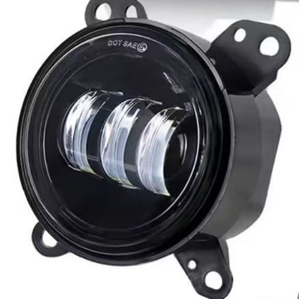 Faruri de ceață LED Jeep JK TJ Wrangler - 30W, 12-24V, 3000 lm, IP68, carcasă din aluminiu