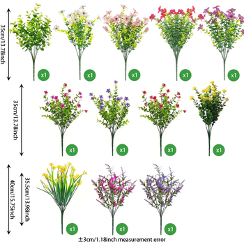Flori artificiale – material plastic, turnare prin injecție, marcă Other (Material: plastic; Turnare: injecție; Marcă: Other)