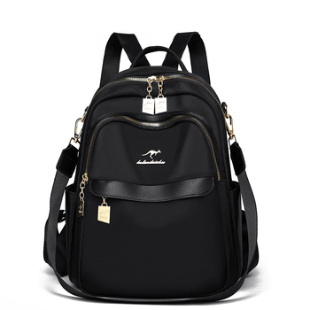 Ženski ruksak velike kapacitete od Oxford platna – zatvaranje na zatvarač, vodootporan i otporan na habanje, unutarnji džep sa zipom i džep za telefon