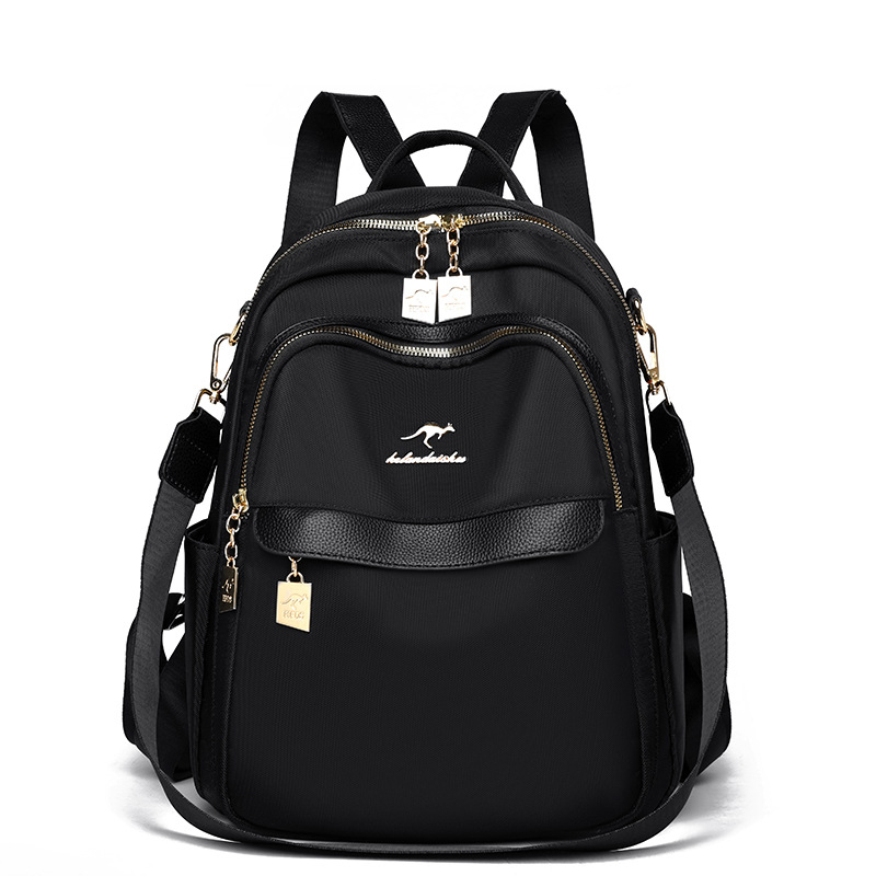 Ženski ruksak velike kapacitete od Oxford platna – zatvaranje na zatvarač, vodootporan i otporan na habanje, unutarnji džep sa zipom i džep za telefon