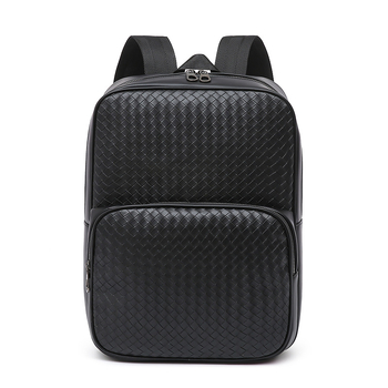 Ανδρικό PU σακίδιο για χαλαρές μετακινήσεις, συμβατό με φορητό 15 ιντσών, χωρητικότητα κάτω των 20 L, ιμάντες ώμου με αερόσφυξη, επένδυση από νάιλον