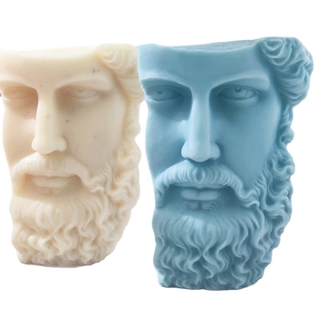 Σιλικονούχο καλούπι κεριού με Άγαλμα Μιχαήλ Άγγελου — Ακανόνιστο σχήμα, φόρμα για ψήσιμο/κέικ, κατάλληλη για αρωματοθεραπευτικά κεριά, mousse και διακοσμητικά