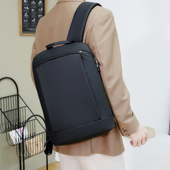 Σακίδιο για επαγγελματικά ταξίδια με θήκη για 15 ιντσών φορητό, ύφασμα Oxford, αναπνεόμενοι ιμάντες με αερόμαξιλάρι, χωρητικότητα 20–35 L