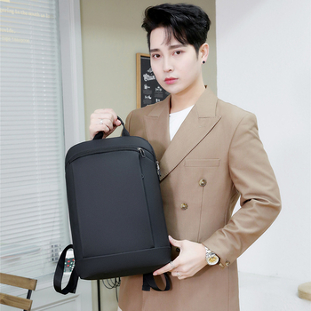 Σακίδιο για επαγγελματικά ταξίδια με θήκη για 15 ιντσών φορητό, ύφασμα Oxford, αναπνεόμενοι ιμάντες με αερόμαξιλάρι, χωρητικότητα 20–35 L