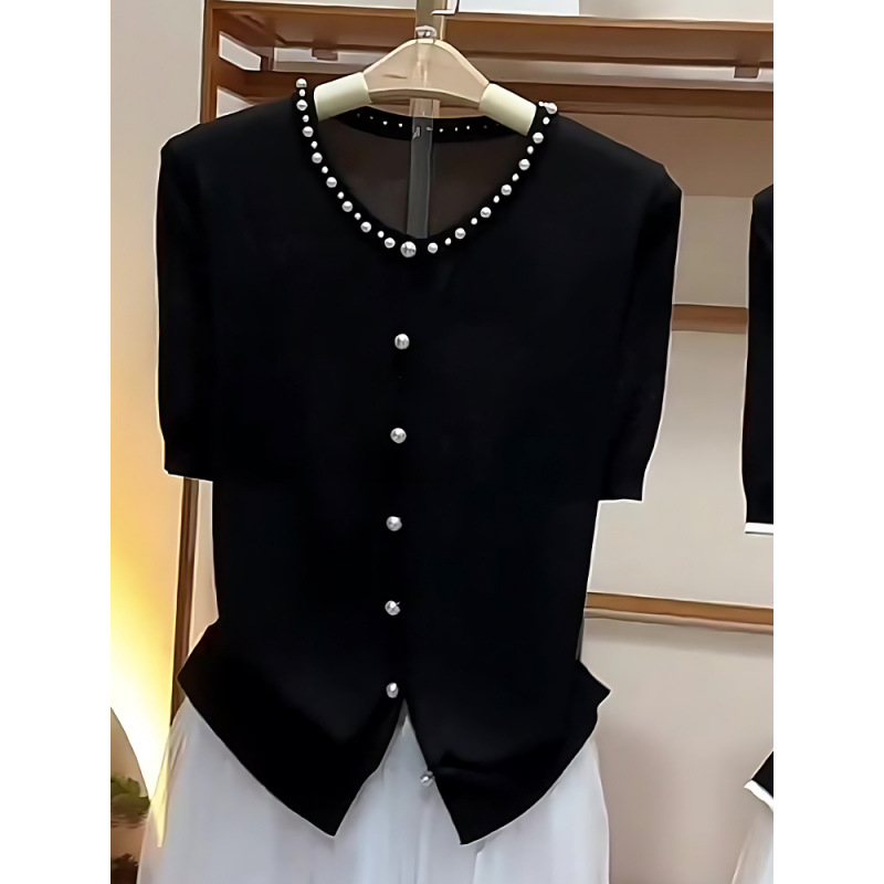 Ženski ultratanki pleteni kardigan – udoban kroj, poliester, dugi rukavi, gradski stil