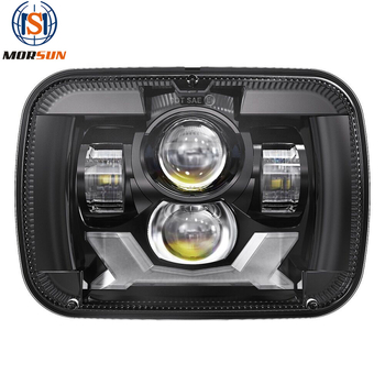 Faruri LED pentru Wrangler – MS-5798, 78W, 12V, IP65, 3800/2400 lm