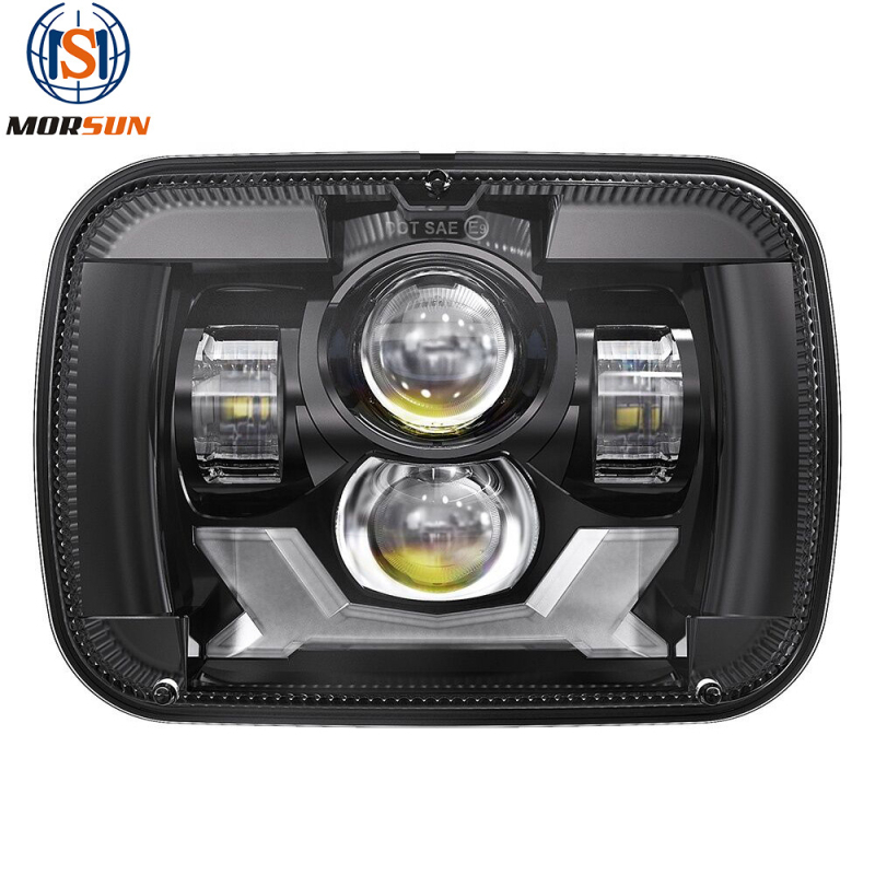 Faruri LED pentru Wrangler – MS-5798, 78W, 12V, IP65, 3800/2400 lm