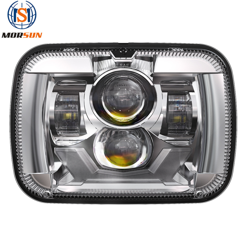 Faruri LED pentru Wrangler – MS-5798, 78W, 12V, IP65, 3800/2400 lm