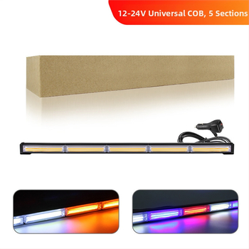 Automobiļu COB LED lentes stroba gaisma 315-5, 30W, 9-30V, alumīnija sakausējums+PC+LED, universāla saderība, pielāgošana