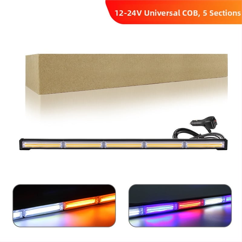 Automobilska COB LED traka strob svjetlo 315-5, 30W, 9-30V, aluminijska legura+PC+LED, univerzalna kompatibilnost, prilagodljivo
