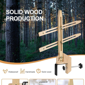 Ξύλινο εργαλείο διαμόρφωσης και τοποθέτησης κεραμικών με σταθερό ύψος εργασίας — πολυλειτουργικό βοηθητικό εργαλείο κοπής και διαμόρφωσης