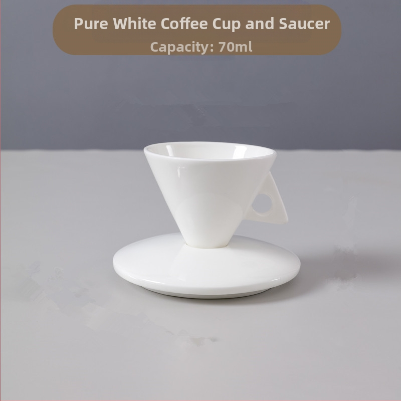 Kavos puodelių su lėkštute komplektas, kaulo porcelėnas, gėlių raštas, pakuotė popierinėje dėžutėje, 2021 m. vasaros leidimas.