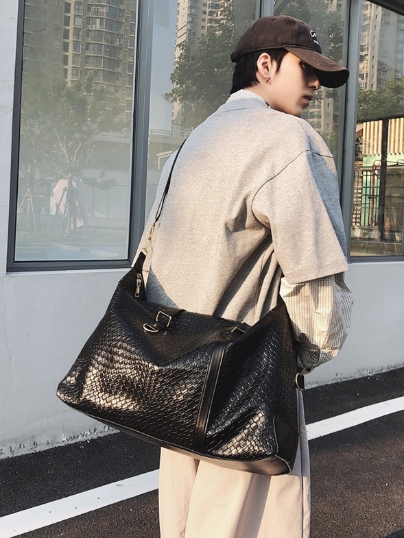 Unisex putna torba s ručkom, kapacitet 36–55 L, PU materijal, prozračna, vodootporna, ultra lagana, otporna na habanje, odjeljak suho/mokro, tkani ramenski remen, za slobodno vrijeme putovanja, Proljeće 2025