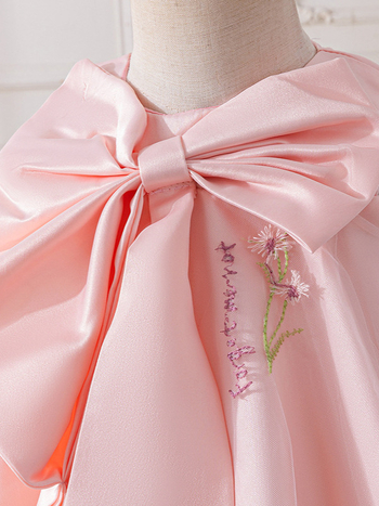 Παιδικό φόρεμα με δαντελένιο κέντημα και τούλι, πολυεστερική ύφανση, φούστα Α-γραμμής, επένδυση 100% πολυεστέρας, κυκλοφορία άνοιξη 2025