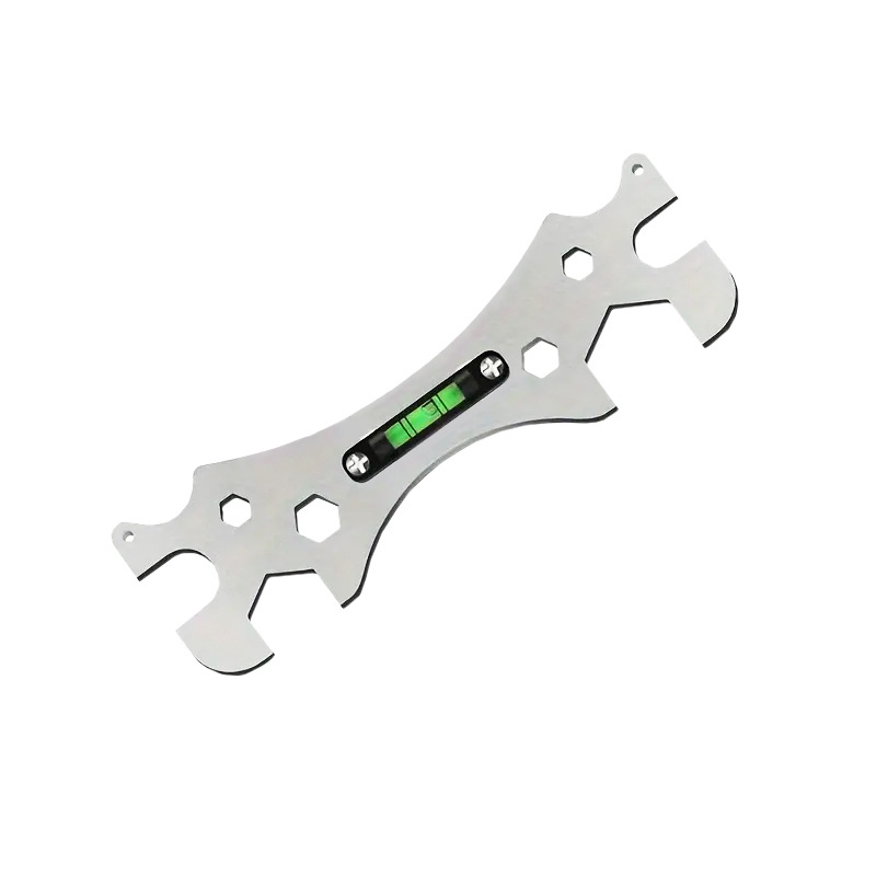 Душ монтажен ключ, A3 стомана, поцинкована повърхност, комбиниран ключ