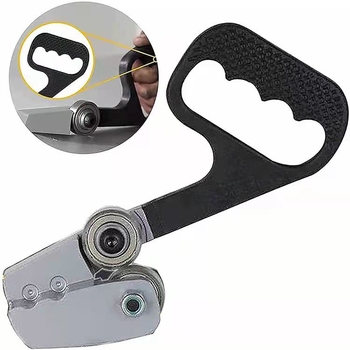 Резач за метални плочи с корпус от неръждаема стомана, прибиращо се острие, смяна на острието с фиксиран винт, модел на острието YX-223