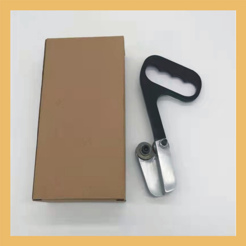 Резач за метални плочи с корпус от неръждаема стомана, прибиращо се острие, смяна на острието с фиксиран винт, модел на острието YX-223