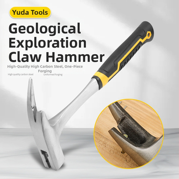 Vienrokas āmurs ar 45 tērauda galvu, plastmasas rokturis, 325 mm garums, ģeoloģiskām izpētēm.