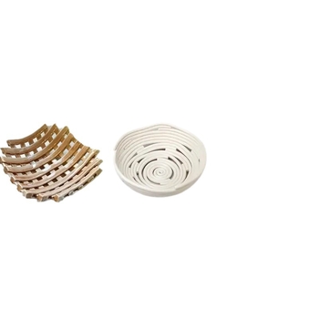 Ξύλινο σφαιρικό διακοσμητικό για έπιπλα από πεύκο — Μοντέρνο στυλ τέχνης, ξυλογλυπτική Dongyang