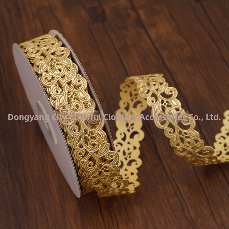 Dongcai vintage tuščiaviduris kaspinas dizainas rankdarbiams, dovanų įpakavimui ir namų dekoravimui