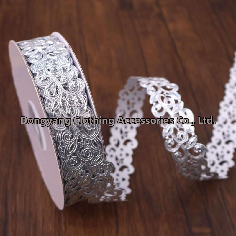 Dongcai винтидж бант с ажурен дупков дизайн за занаяти, опаковки за подаръци и домашна декорация