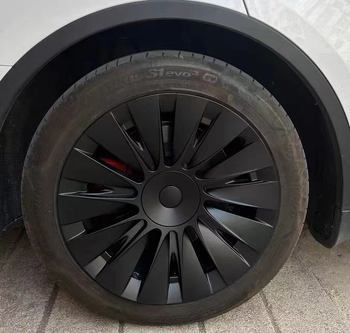 Model Y centrinis gaubtas su tiesia kraštine, PC+ABS, Model Y tinka, WSD-XS, Jiangsu